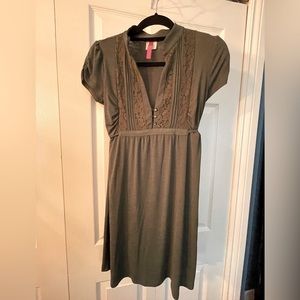 Olive/Army Green Dress